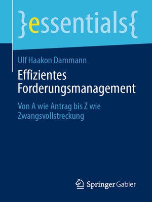 cover image of Effizientes Forderungsmanagement